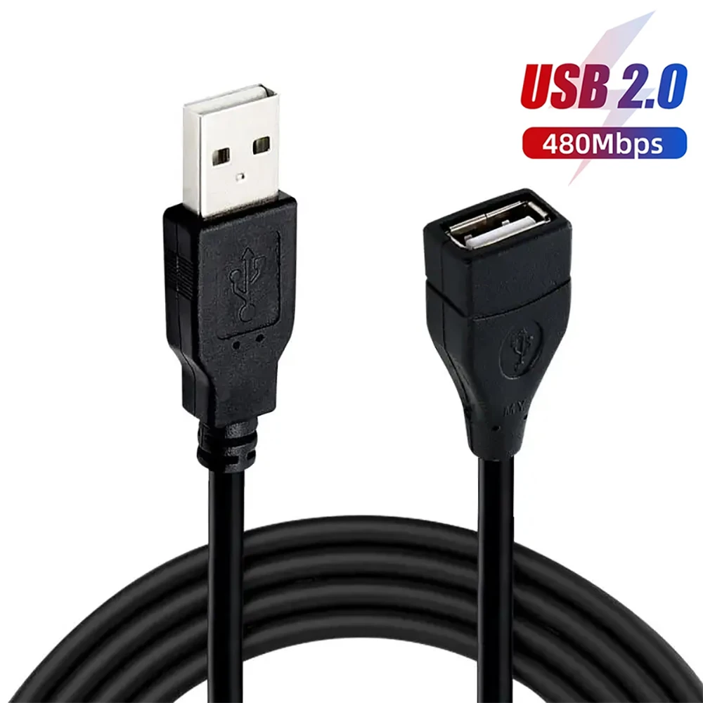 Кабель-Удлинитель USB 2 0 для передачи данных 1 м