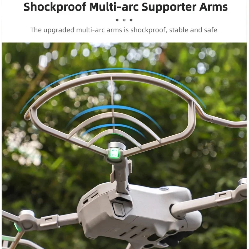Фото Защитный кожух для пропеллеров Sunnylife для дрона DJI Mini 4 Pro, быстросъемный противоударный защитный чехол. №3