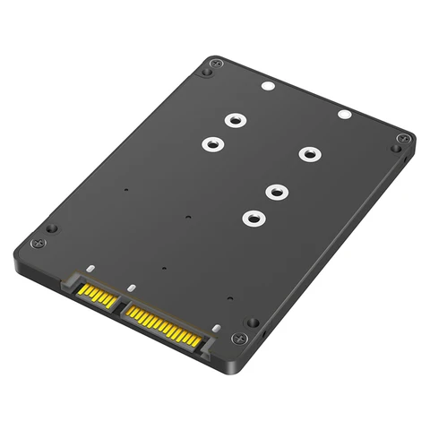 Двойной адаптер B+M Key M.2 NGFF SSD на 2,5 SATA III Адаптер M2 NGFF на SATA Карта HDD Дисковод Корпус SSD Корпус с корпусом