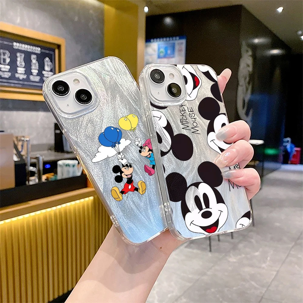 Для Redmi Note 8 9 10 11 12 13 Pro Max 9S 10S 11S 12S Чехол с шифоновой текстурой и перьями SS287 Disney