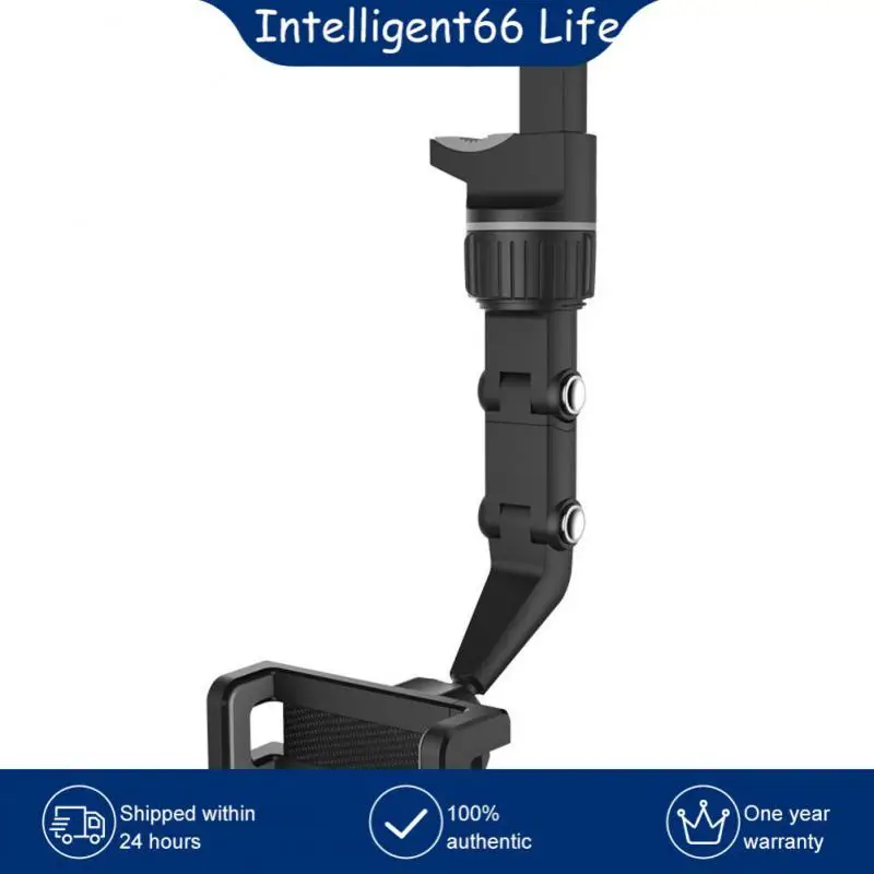 

Multifunctional Mobile Phone Holder 360 Degree Mirror Clip Rotatable Hanging Clip Bracket Car Holder Video Photo Shooting