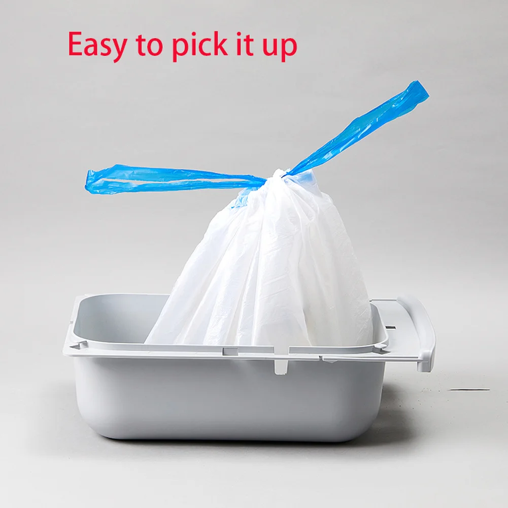 

PETKIT Poop Bag for Automatic Self Cleaning Cat Litter Box Rollers Bags with Handle Hand Free Dirty for Cats Toilet Tray Pan