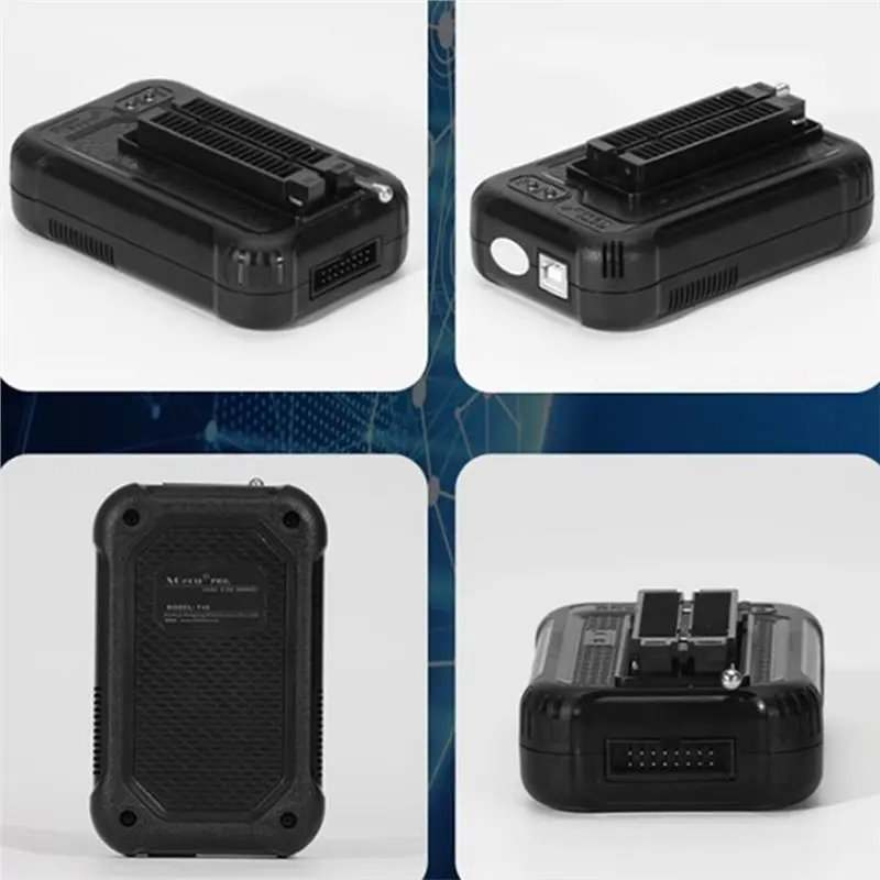 Фото AT82-For Xgecu T48 TL866II-3G USB универсальный программатор-комплект, включая 17386+ микросхем SPI Flash NAND EEPROM MCU PIC AVR, с 20 адаптерами №4