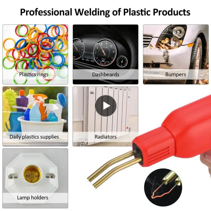 

50W Car Bumper Repairing Welding Tools Handy Plastics Welders Garage Tools Hot Staplers Machine Staple PVC Repairing Machine