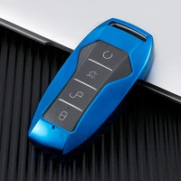 tpu car key case cover for byd tang dm 2018 yuan ev qin pro song max transparent key protector shell auto accessories