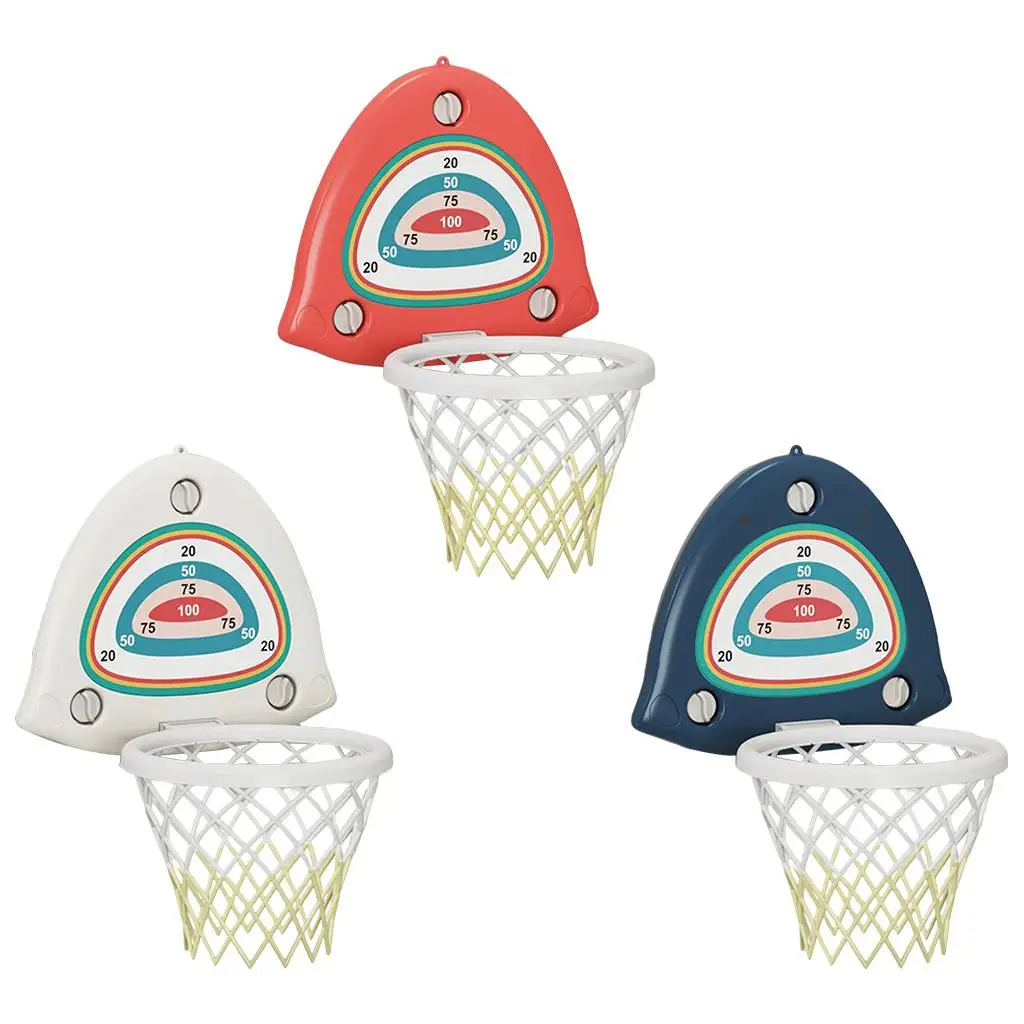 

Basketball Rings Net Backboard Children Set Kids Board Hoop WALL MOUNTED