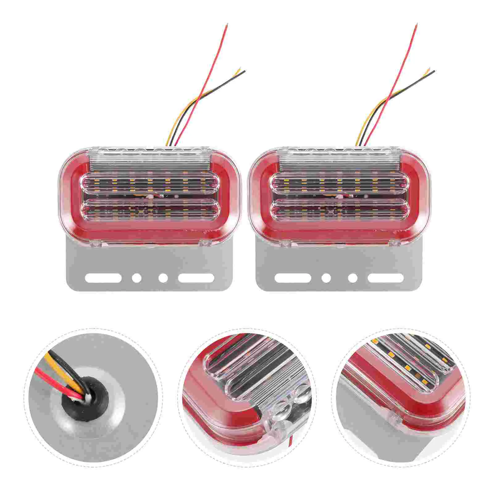 

Side Marker Light Lights Led Trailer Bulb Shooter Turn Car Emergency Front Indicator Rear Lighting Amber Clearance Pods