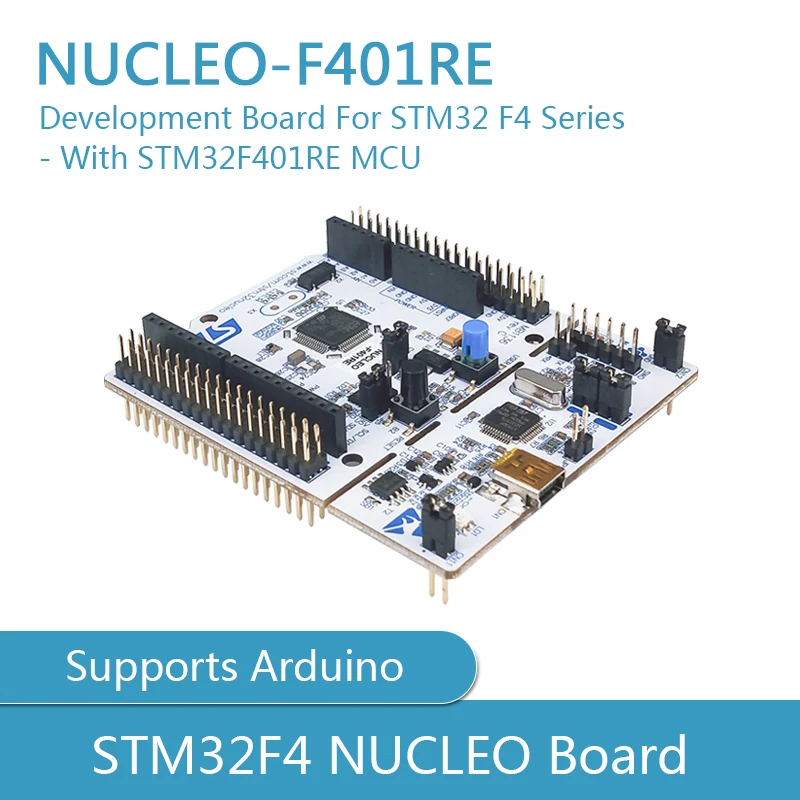 Плата разработки NUCLEO-F401RE для серии STM32 F4 — с MCU STM32F401RE