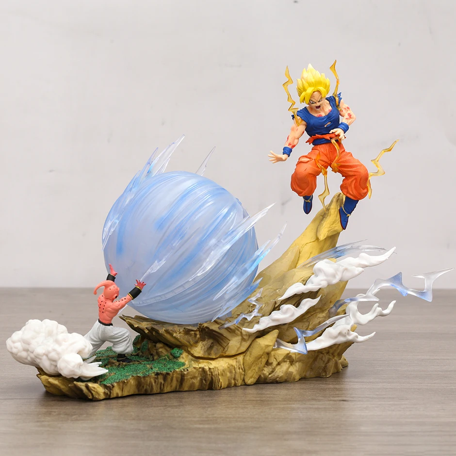 

Драконий жемчуг Z Son Goku VS Majin Buu светильник Up фигурка модель настольные украшения коллекционная игрушка подарок