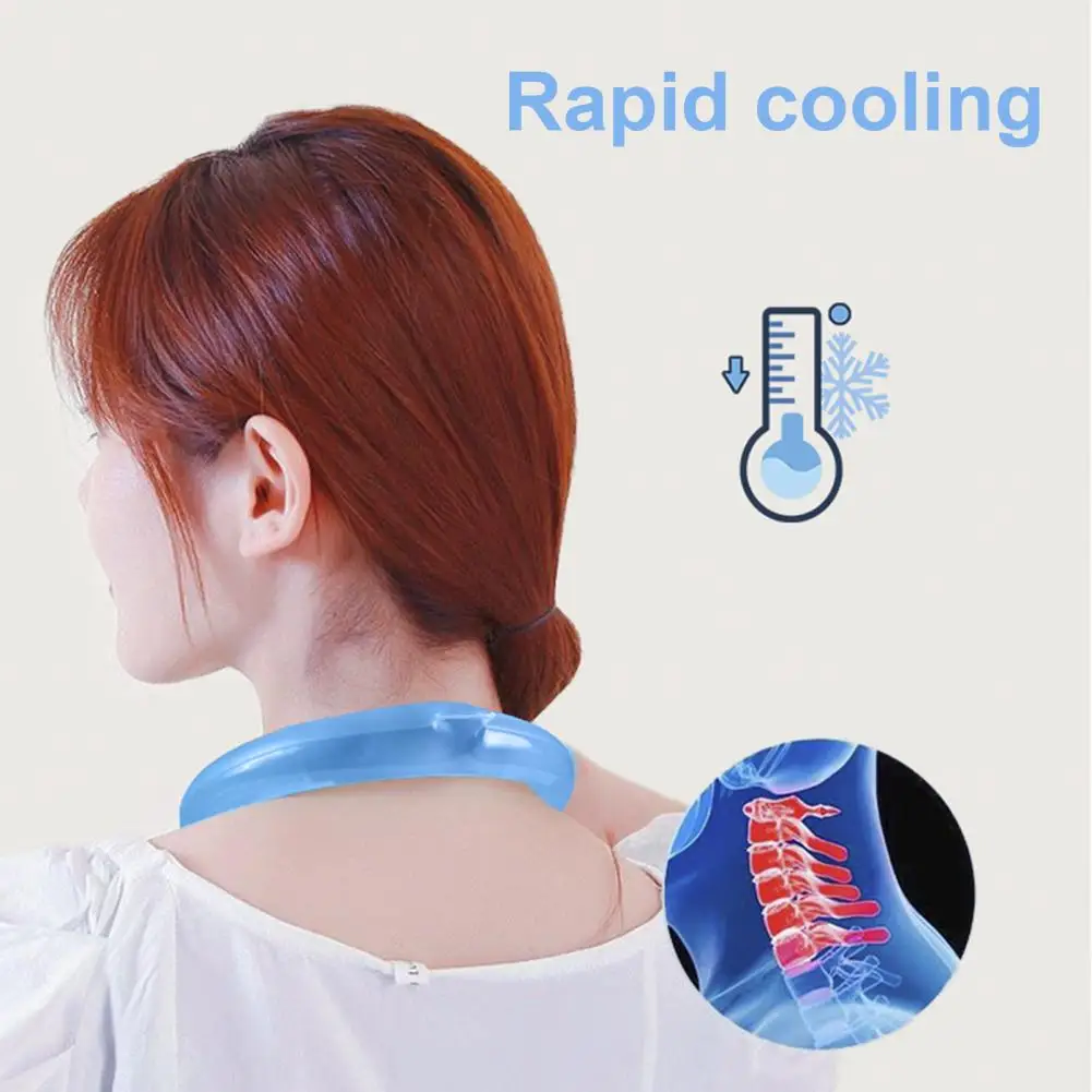 

Cold Neck Collar Practical 4 Sizes Cool Down Relief in Hot Flashes Neck Cooler for Summer Neck Cooling Tube Neck Cooling Tube