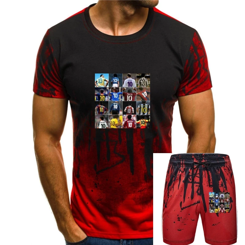 

Casual pride t Fashion VINTAGE Football Cool PELE' BAGGIO ZIDANE T-SHIRT MAGLIA MARADONA shirt men Unisex TOTTI NUMERI 10