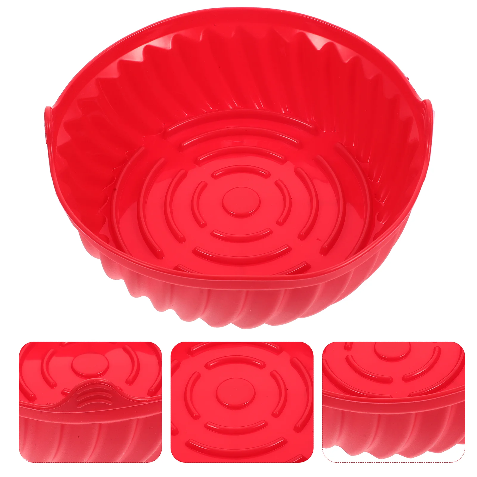 

Air Fryer Siliconetray Liner Oven Basket Mat Baking Pot Parchment Cooking Paper Accessories Cushion Pan Bowl Liners