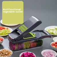 8 in 1 multifunctional vegetable cutter potato slicer carrot grater kitchen accessories gadgets steel blade kitchen cooking tool