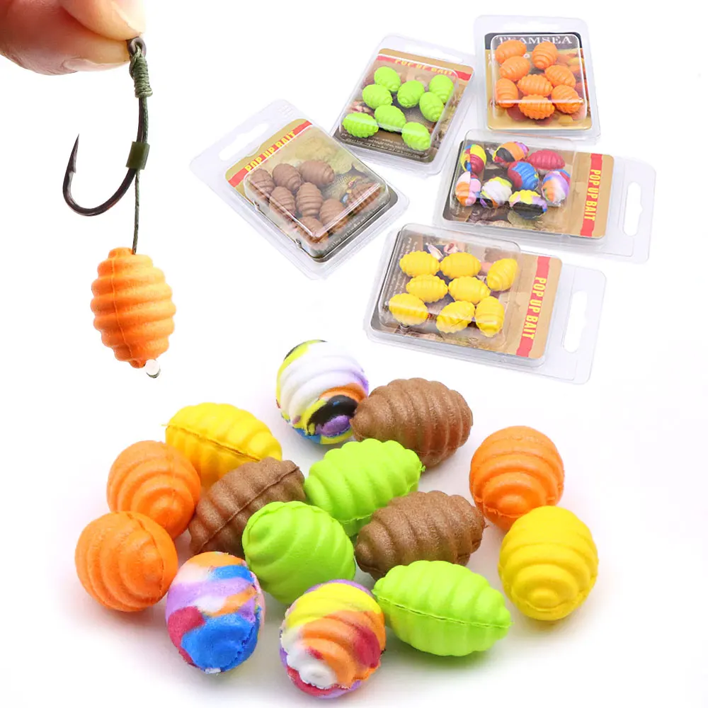 8 шт. приманка для ловли карпа метод кормушки волос всплывающая бойлов высокая