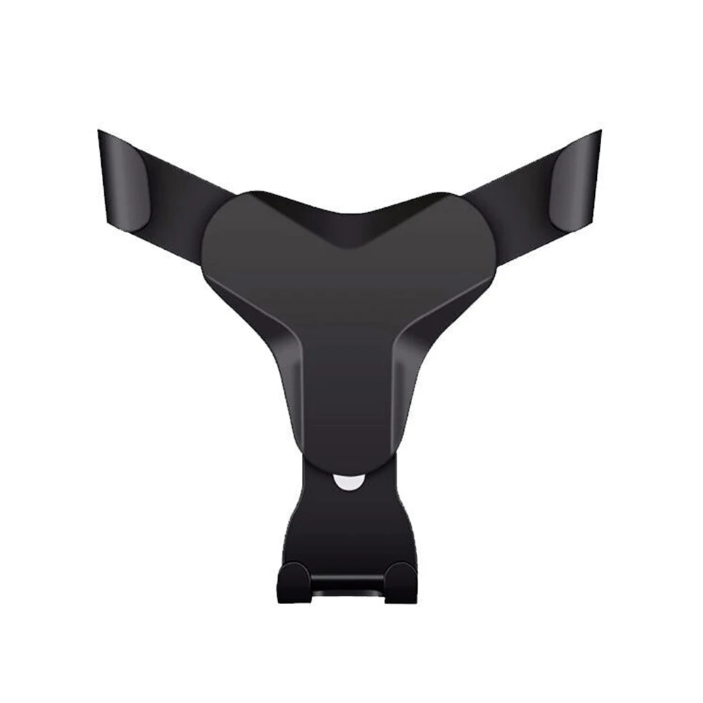 

Phone Bracket Air Vent 1pcs ABS+rubber+aluminum Adjustable Angle Black Clip In Car Mount Accessories Brand New