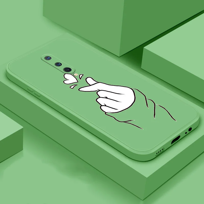 

Straight Edge Case For OnePlus 5T 6 7 8 9 7t 8t Pro Cover Liquid Silicone Case Straight Side ShellFor One Plus 5T 6 7 8 9 Case