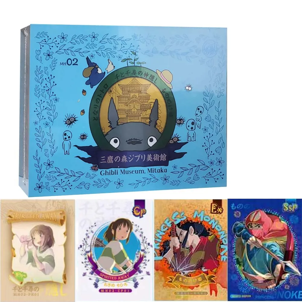 Коллекционные открытки Hayao Miyazaki The Studio ghiдоступ аниме серии Dx Ssp коллекционные настольные игрушки на Рождество 2023