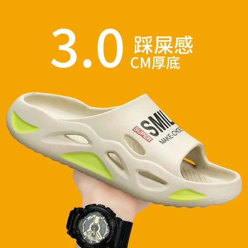 

슬리퍼 남성 Fashion Men Flip Flops Summer Beach Flip Flops Men Casual Breathable Antiskid Beach Slippers Men Summer Outdoor
