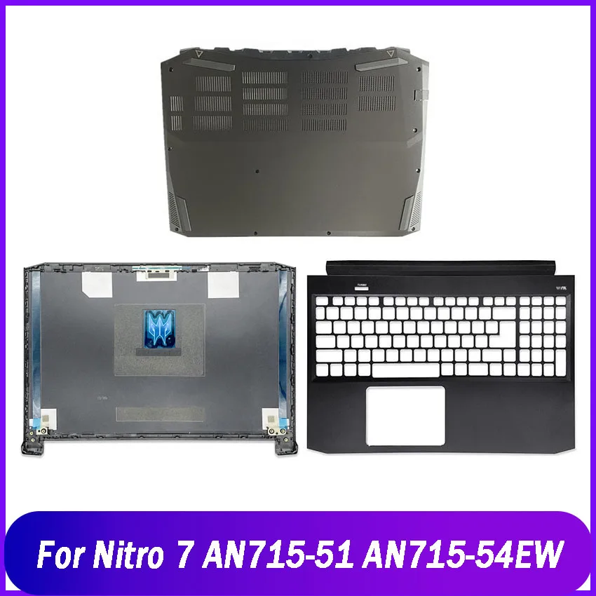 

NEW Laptop Top Back Cover LCD Back Cover/Palmrest/Bottom Case For Acer Nitro 7 AN715-51 AN715-54EW Series A C D Cover