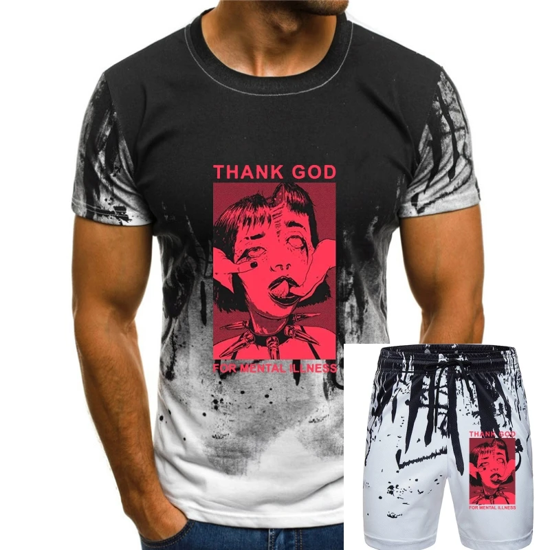 

Thank God For Mental Illness T Shirt Men Women Cool Gift Personality TEE Shirt