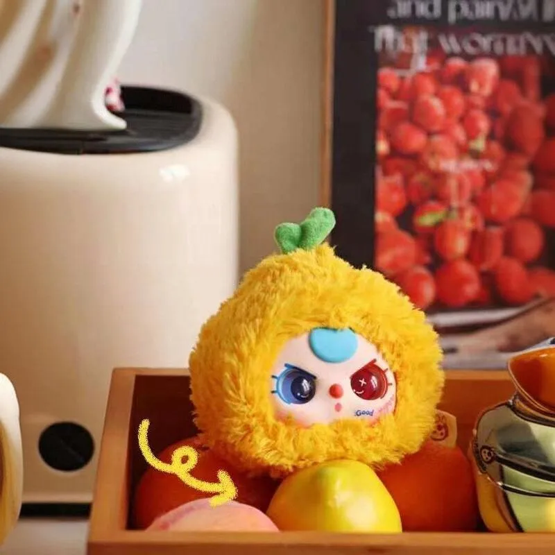 Подлинная искусственная детская трехлетняя плюшевая подвеска в виде фруктов