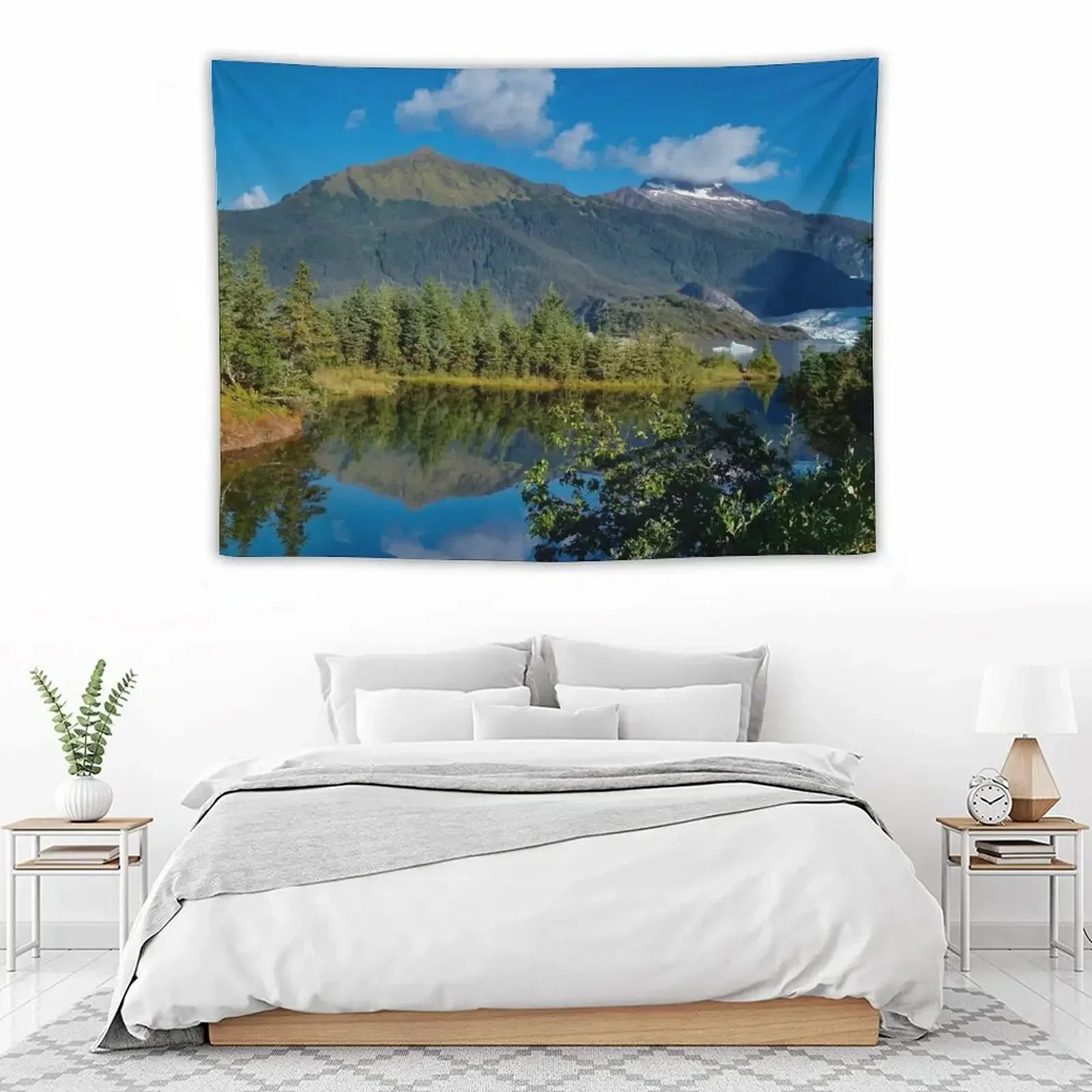 Аляска-Менденхолл гобелен ледник настенный Декор для спальни ванной