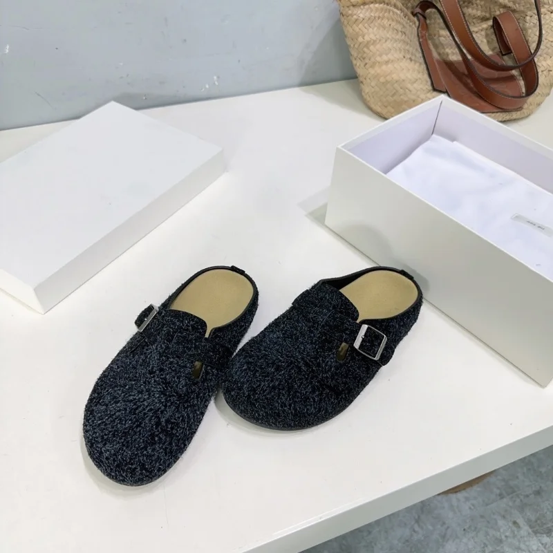 Высокое качество ~ 2024 осень и зима простая модная замшевая полусумка из коровьей