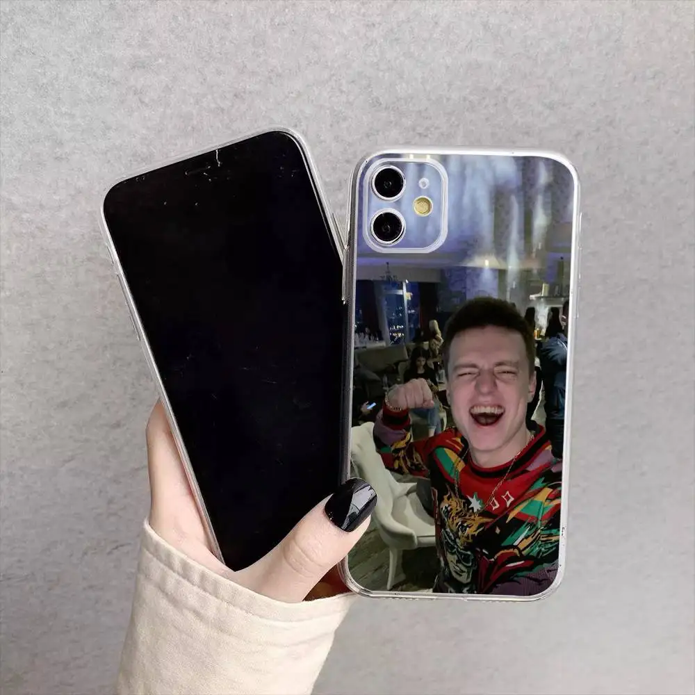 Фото Чехол для телефона Trash Streamer Mellstroy для iPhone 17, 16, 15, 14, 13, 12, 11 Plus, Pro Max, мягкий прозрачный чехол №4