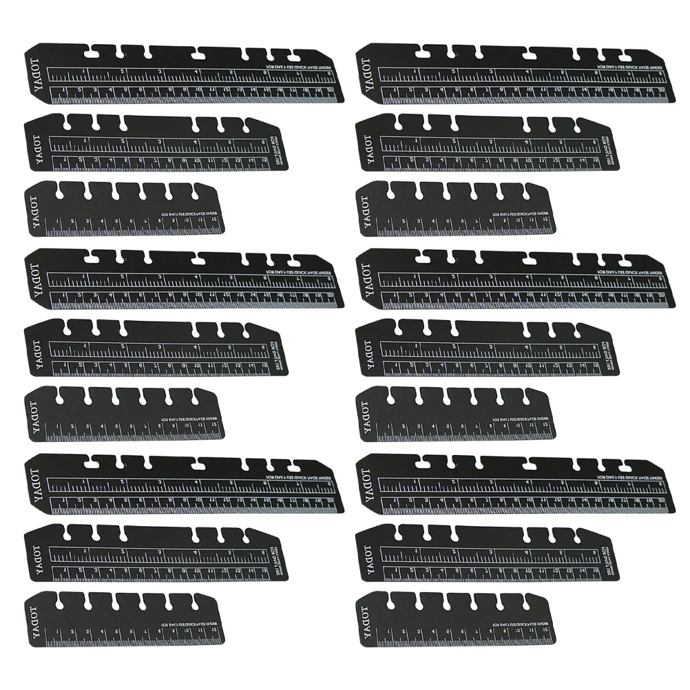 

18Pcs Ruler Planner Accessory Planner Ruler Household Page Marker for Book Planner Student Page