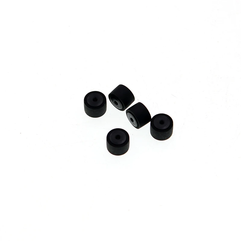 

5pcs 8x6x1.5mm Car Retractor Press Belt Pulley Deck Audio Pressure Recorder Press Cassette Deck Pinch Roller Tape Card Seat