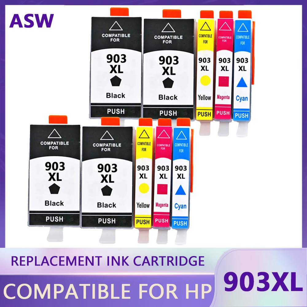 ASW Compatible Ink Cartridge Replacement for HP 903 903XL 90