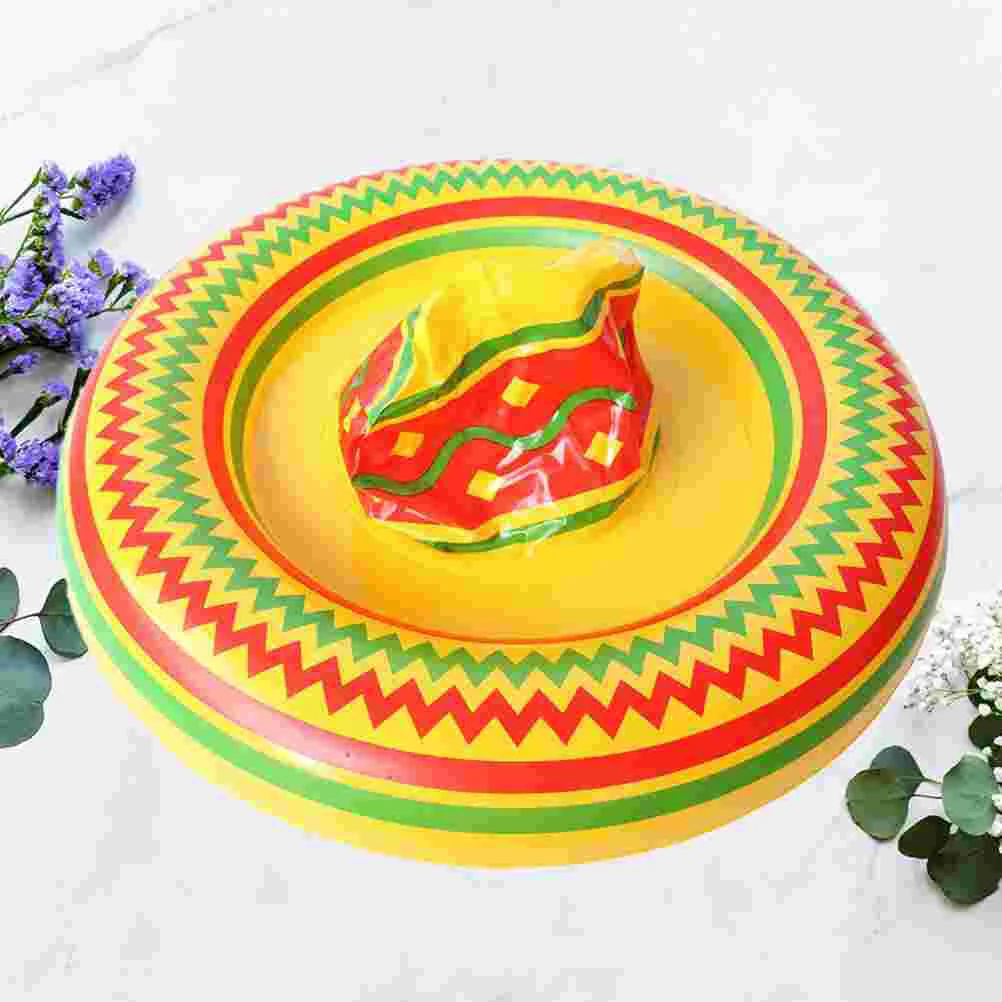 

Hat Ornaments Air Blow Mexican Cap Halloween Decor Cosplay Costumes Accessories