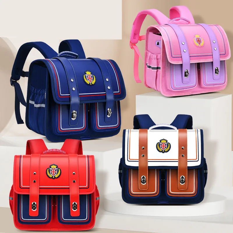 Женская водонепроницаемая школьная сумка Fengdong черная Водонепроницаемая из