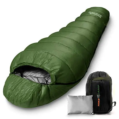 

Роскошный спальный мешок для мам для взрослых/подростков, принадлежности для кемпинга с подушкой и сумкой, удобный и прочный.