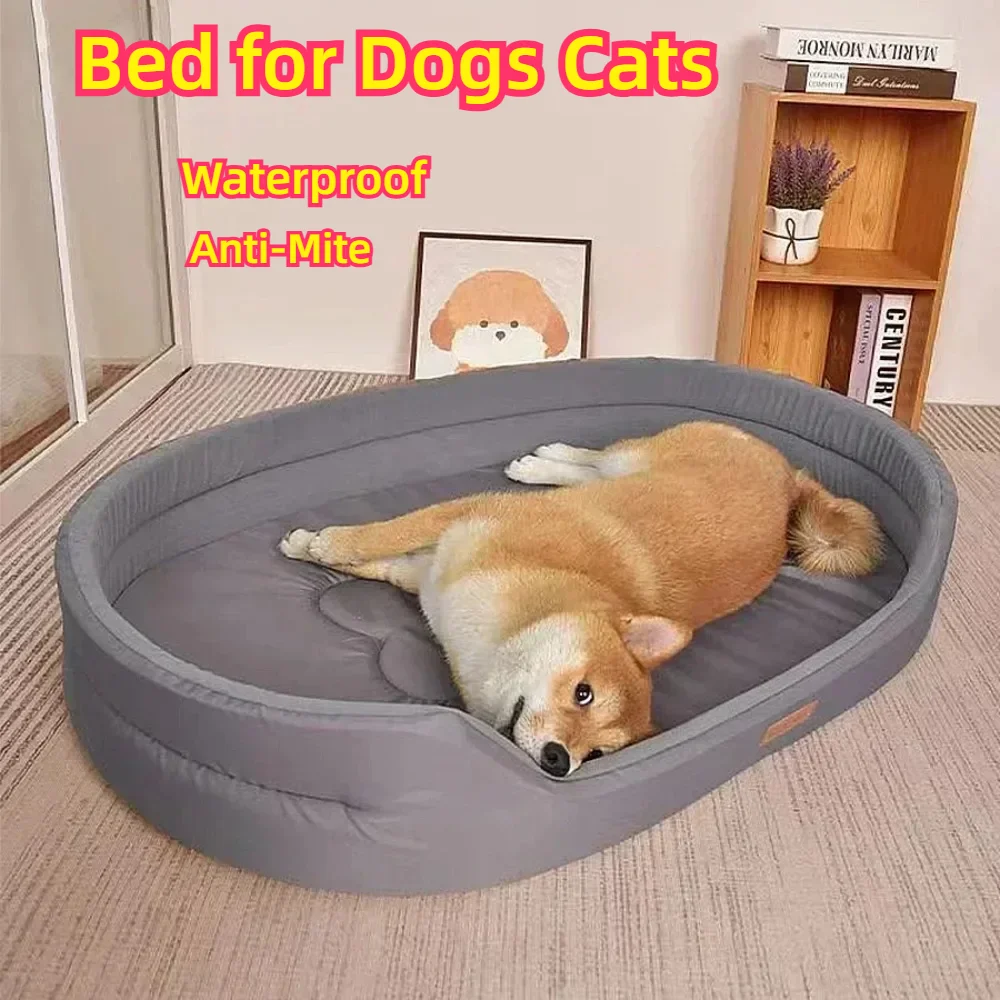 Водонепроницаемая кровать для собак жевательный коврик антибелый диван-кровать