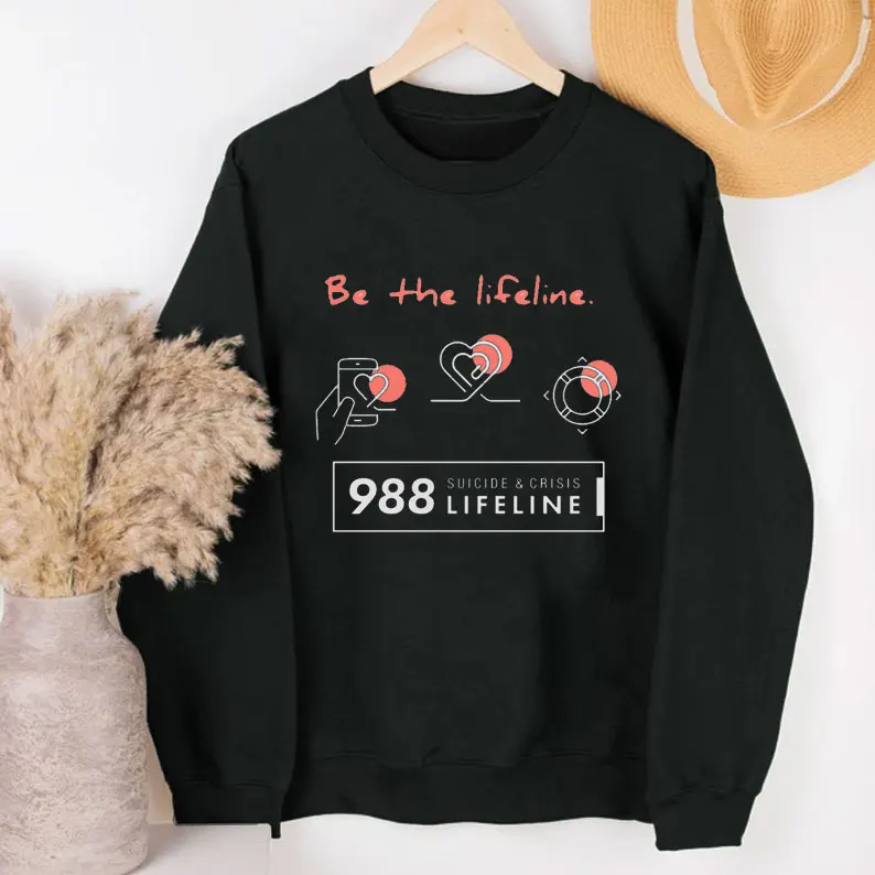 988 национальная линия самоубийц толстовка унисекс из плотной смесовой ткани с