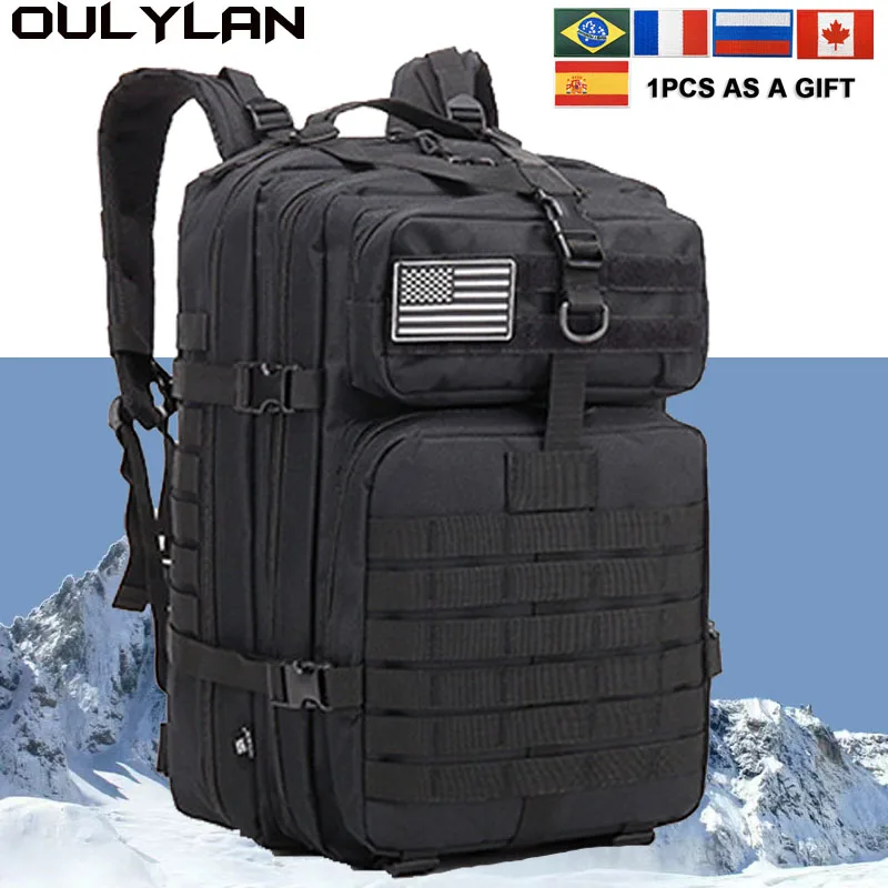 

Военные рюкзаки 30 л/50 л 900D, нейлоновый тактический рюкзак, водонепроницаемая сумка для походов и охоты, тактические сумки для кемпинга на открытом воздухе