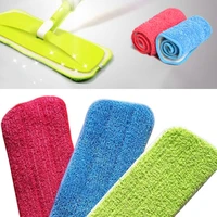 replaced mop cloth reusable microfiber pad for spray mop practical household dust cleaning kitchen living room cleaning tools
