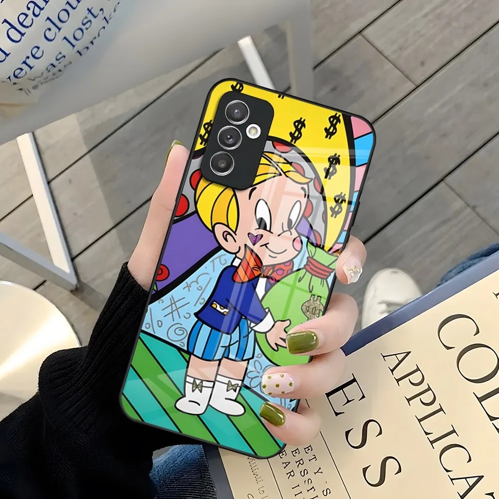 Трендовый мультяшный доллар монополия чехол для телефона Samsung A52 A71 A21 A54 A20 A12 Galaxy A34