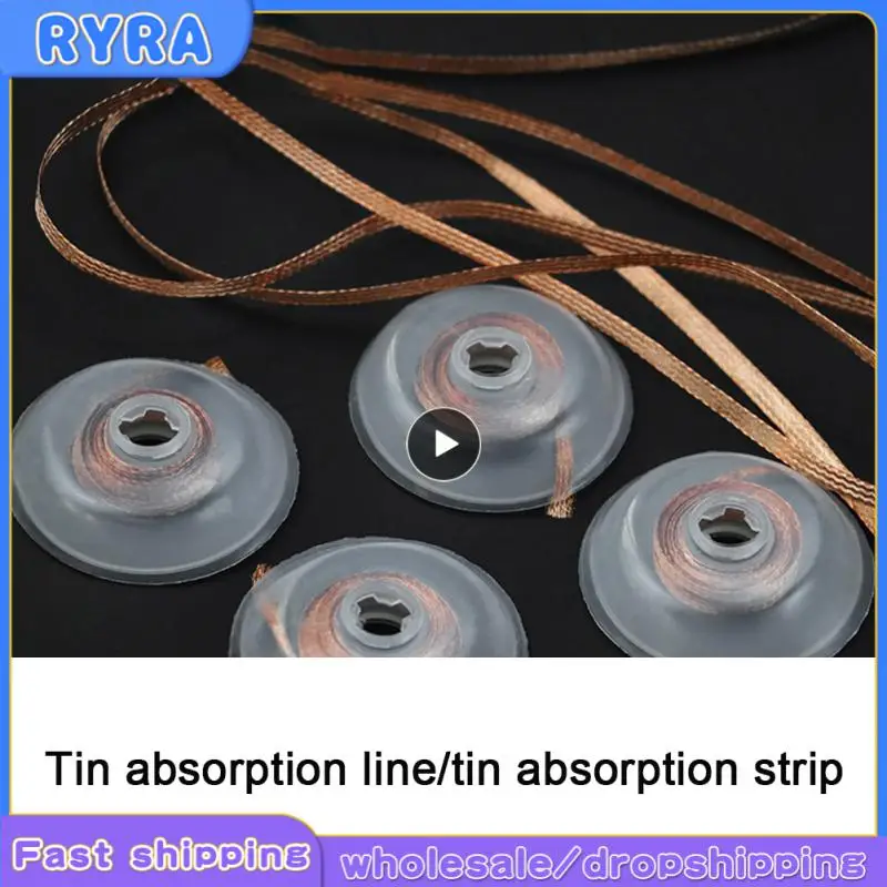 

No Cleaning Tin Absorption Strip Tin Absorbing Tape Cp-1015/2015/3015 Copper Braid Red Copper Tin Getter Wire