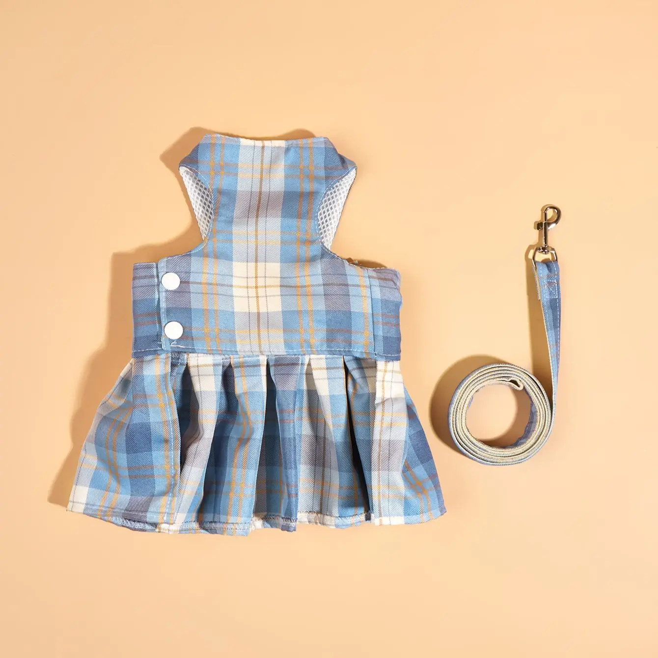 

Dog harness dress, dog clothes for puppy girls, puppy clothes for small and medium dog girls