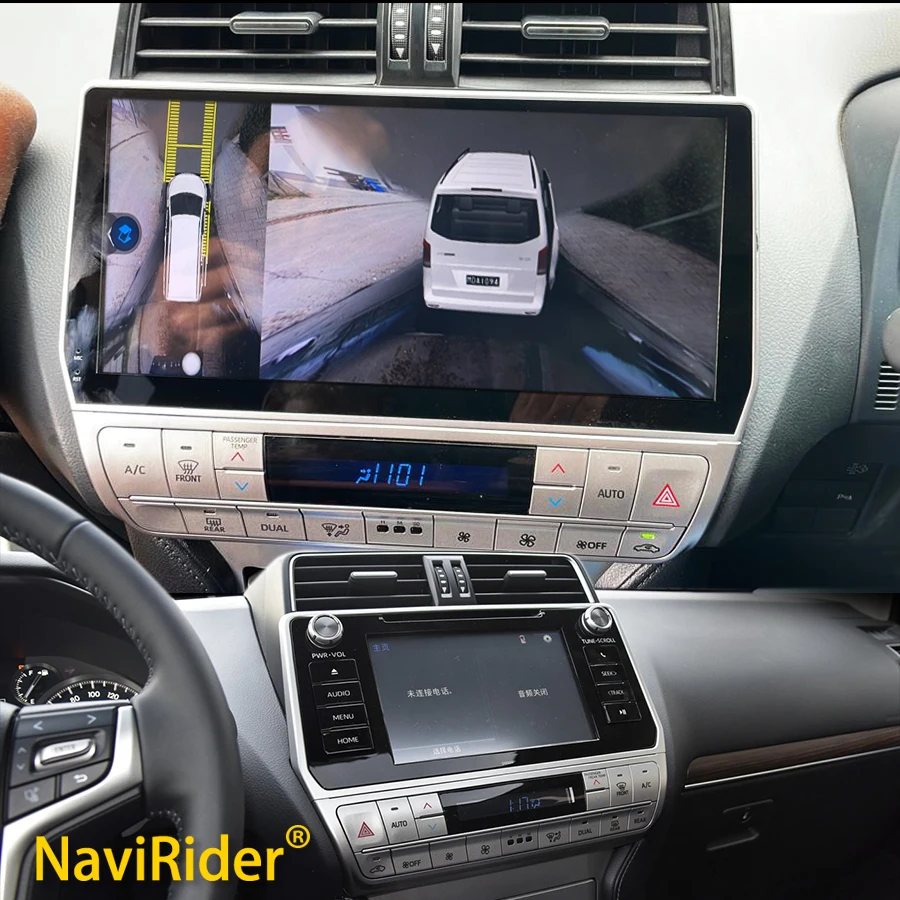 

12,3 дюймовый автомобильный Android 14 Радио экран для Toyota Prado 2021 2019 2020 CarPlay 2Din Авторадио GPS стерео Мультимедийный видеоплеер