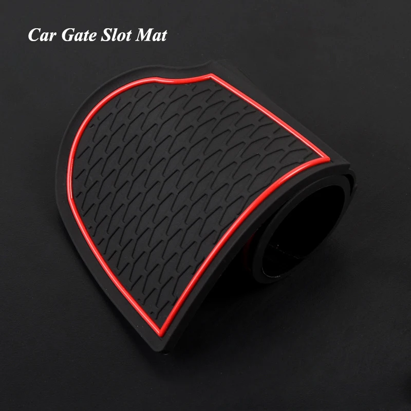 

Anti-Slip Gate Slot Mat Rubber Coaster For Subaru IMPREZA 2018 2019 Non-Slip Mat Door Groove Pad Car Interior Accessories