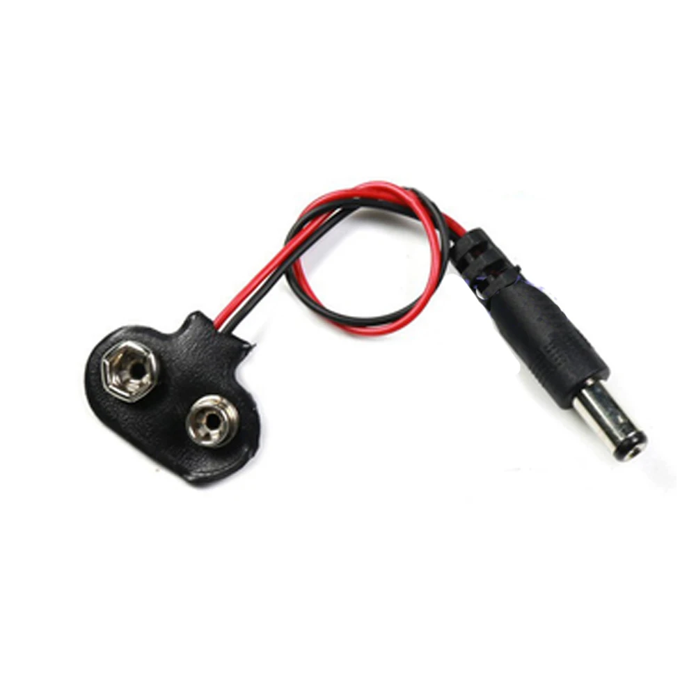 10 шт. зажимы для кабеля питания аккумулятора 9 В постоянного тока |