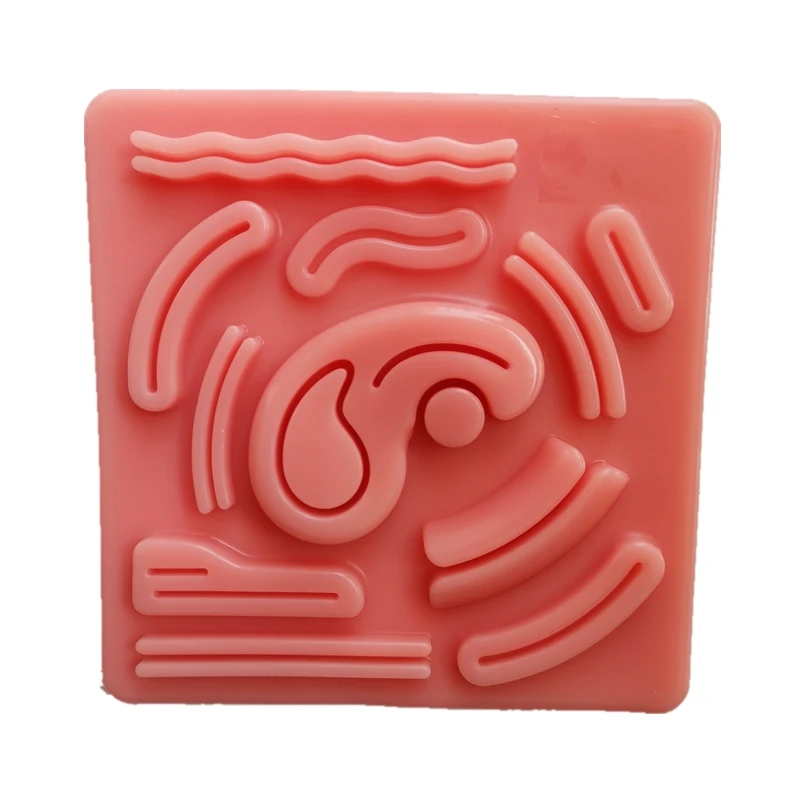 Обучающая модель лапароскопический симулятор строчка 3D силиконовая магнитная