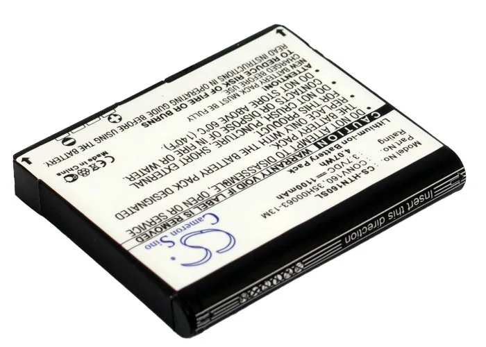 Аккумулятор Cameron Sino 1100 мАч 35H00063-13M CONV160 для HTC Converse 100 H4242 T-Mobile Shadow 2 2009 II - купить по