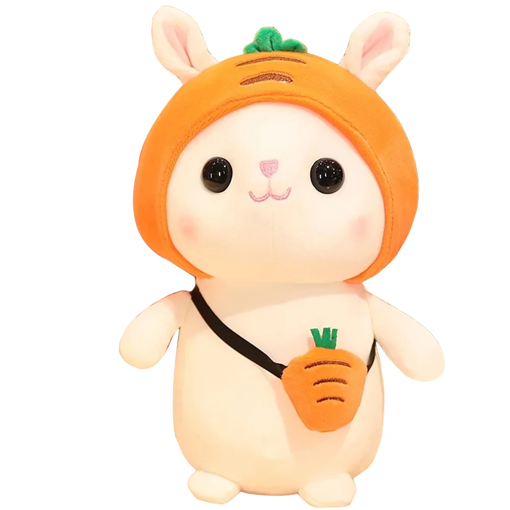 

Rabbit Animal Plush Stuffed Toy Bunny Easter Cartoon Carrot Lovely Kids Kawaii Hugging Pillow Bedtime Friend