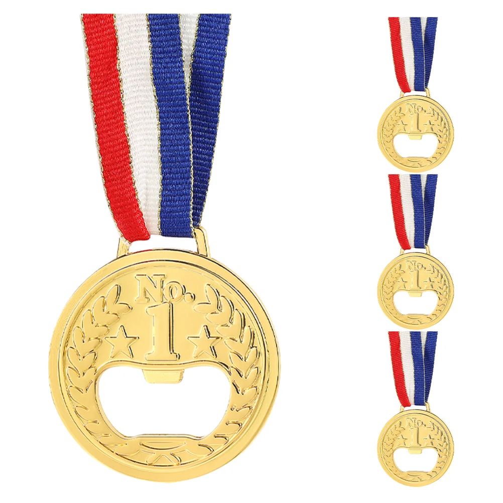 4 шт. простая в использовании открывалка для бутылок металлическая пива форме