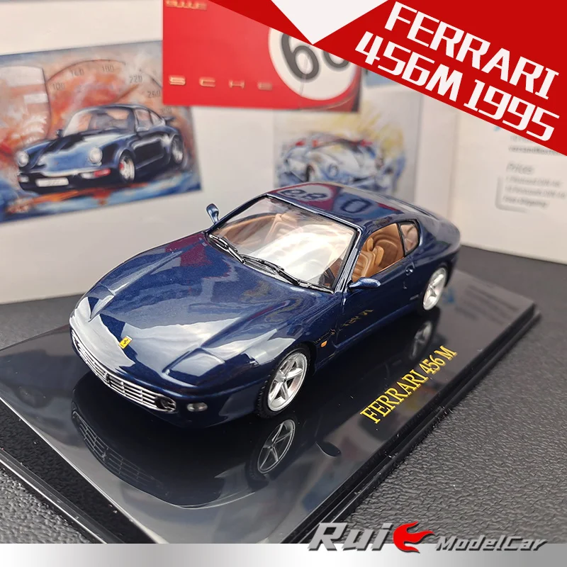 

1:43 Altaya Ferrari 456M 1995 Alloy Supercar Car Model Collection Ornament Gift