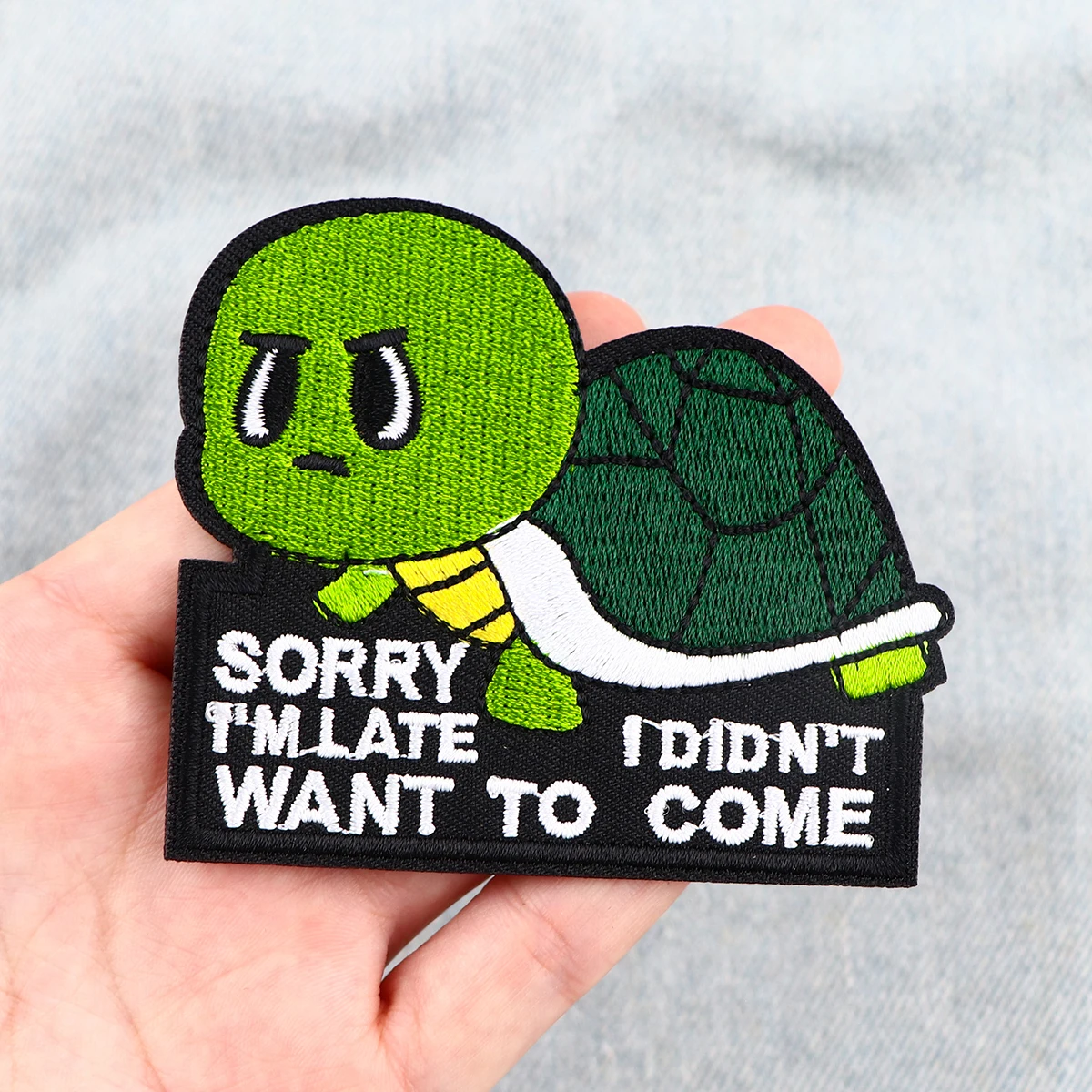 DIY Цитата вышитые Мультяшные милые термоклейкие нашивки значки лоскутное шитье